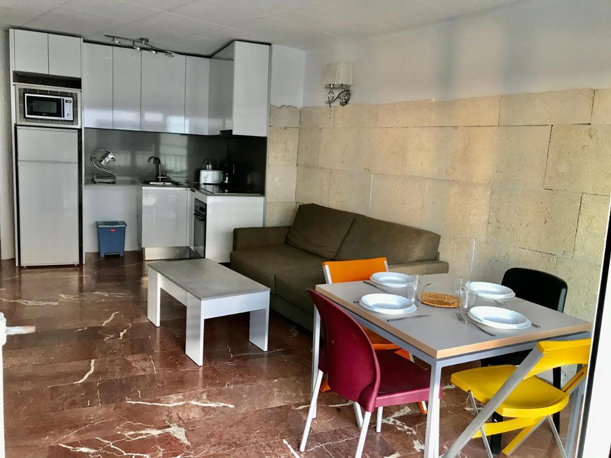 Palmeras - Apartamento En El Centro De Roses - Cerca De La Playa - Terraza - Wifi Esterno foto