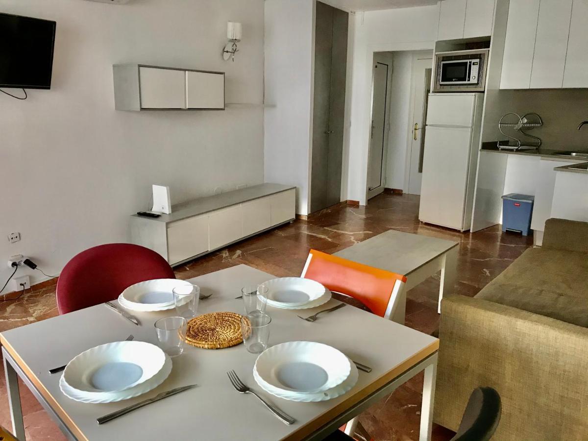 Palmeras - Apartamento En El Centro De Roses - Cerca De La Playa - Terraza - Wifi Esterno foto